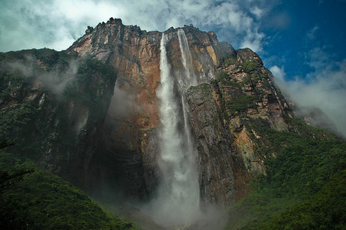 photo by ENT108 on Flickr.Angel Falls is the world’s highest waterfall, with a height of 979 m
