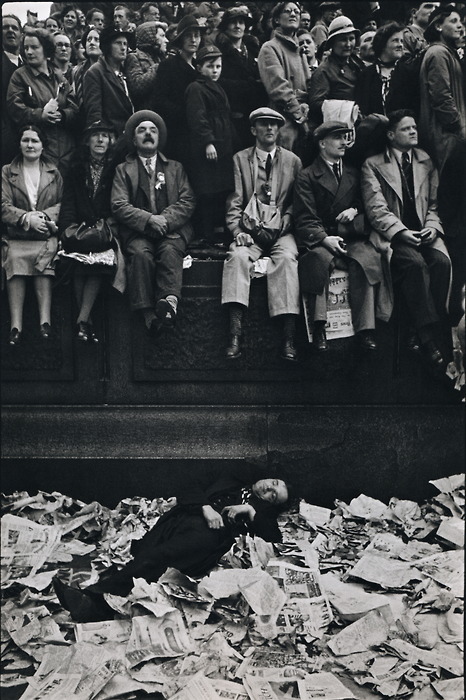 Trafalgar Square on the day of George VI’s coronation, London, 1937Henri Cartier-Bresson