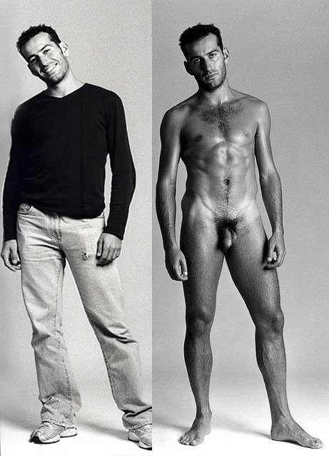 speci-men:  Speciman 2a72: Clothed-Unclothed Diptychs Credit: Ewoud Broeksma  Someone