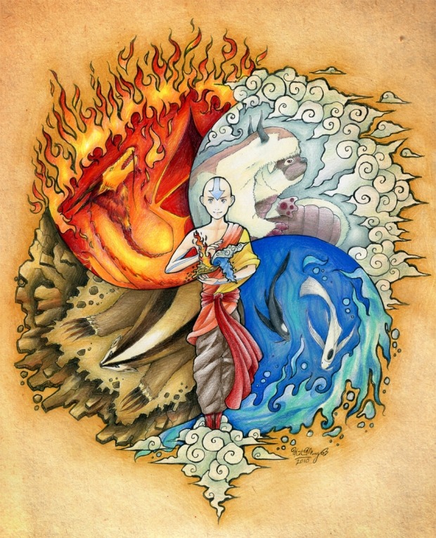 all-things-avatar:  Masters of the Elements MissGoldenAngel 