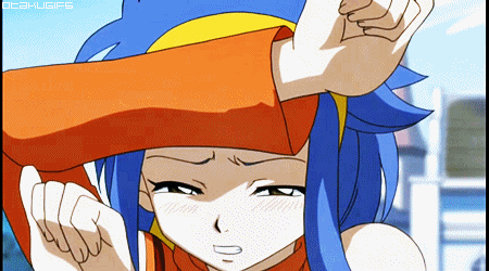 otakugifs:  "Gajeel?!" 