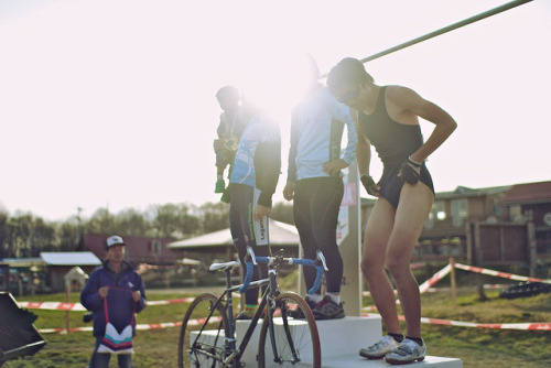 SS podium by ichicoblog on Flickr.NOBEYAMA CYCLOCROSS 2011 RACE DAY