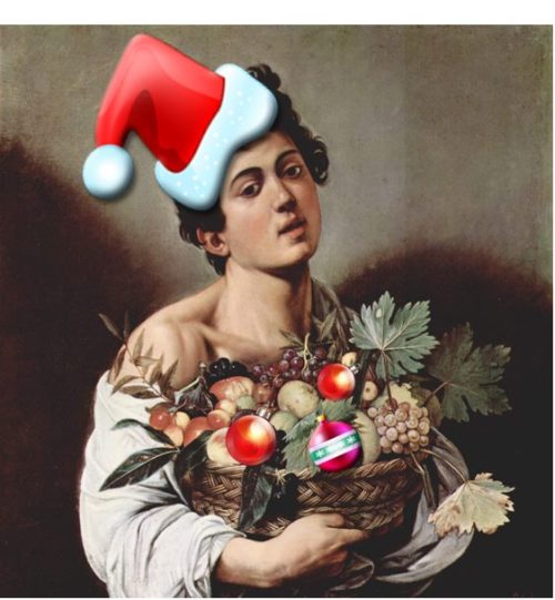 caravaggista: It’s beginning to look a lot like Christmas… My father-in-law made this, 