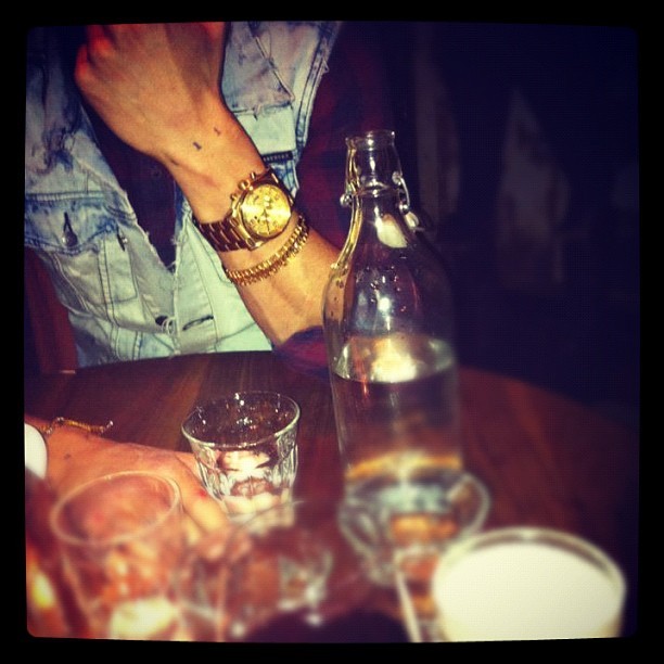 noblegentlemen:  @zanerobeaus x Noble Gentlemen Denim vestin (Taken with instagram)