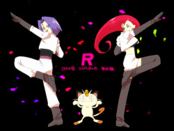 queenston:  gofordajump:  after rewatching the first season i was so pleased with the way the team rocket dressed. james was put in traditionally feminine clothing but it was never made into a joke and he was totally comfortable with it and that is so