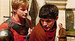 -merthur:“So, do you think you are the king?”“No, I’m his son: ARTHUR!”