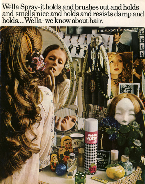 misspeelpants - Advert for Wella. Scanned from Flair, October...