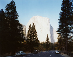 El Capitan, Yosemite National Park photo by Thomas Struth, 1999