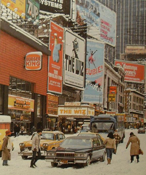 pizzzatime:  damnyoulauren: New York City, 1978