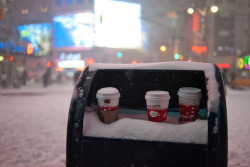 mannhiquin:  New York City winter by DaveMosher 