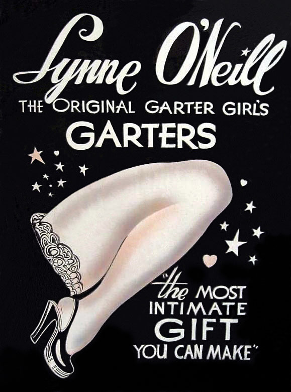 burleskateer: Lynne O'Neill   aka. “The Original Garter Girl”.. As a side business