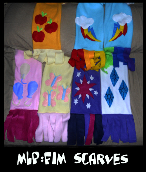 cutiemarkcrusaders:by *sophiecabraMore MLP FiM Scarves! Check out the others I have available here: 