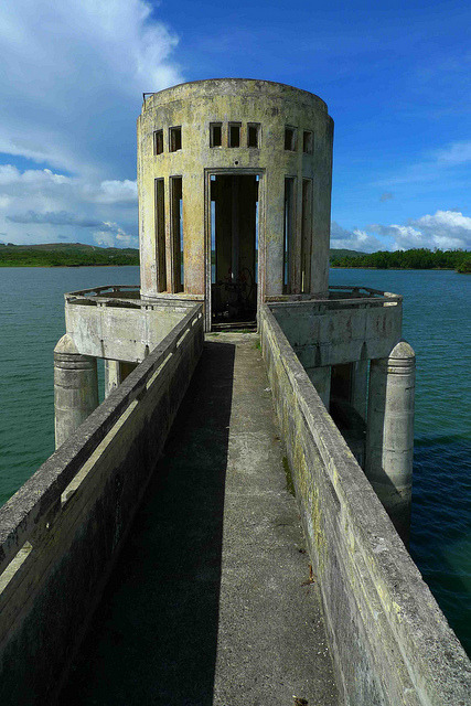 mysticplaces:Caliraya Dam outlet tower | Laguna, Philippines