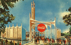 gasoline-station:  The Coca-Cola Pavilion for the New York World’s Fair 1964