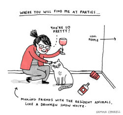 That’s me, except animals generally