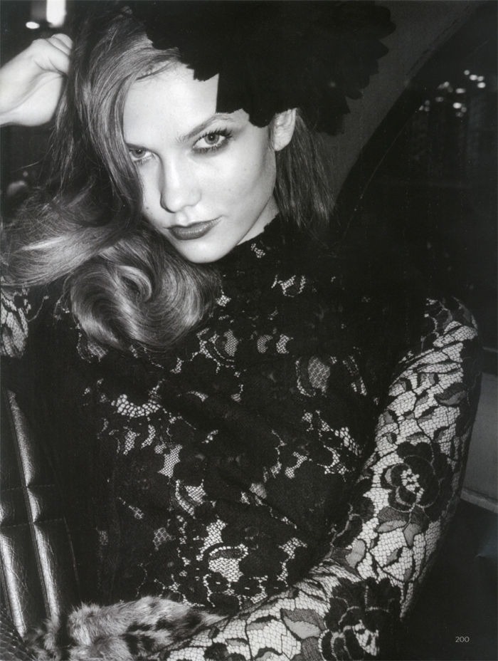 Karlie Kloss Photography by Terry Richardson Published in Vogue UK, November 2011