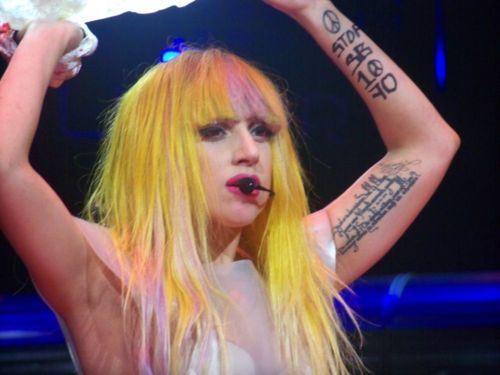 The evolution of the Monster Ball Tour wig: