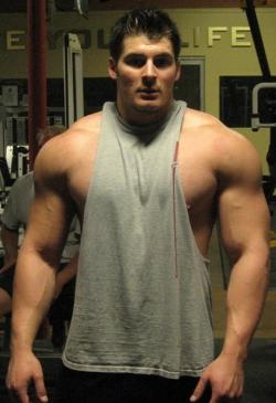 musclelover:  Bodybuilder in vest 