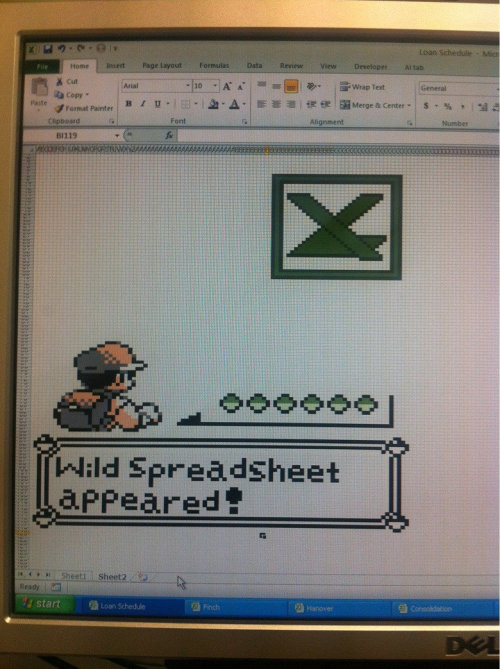 spreadsheet