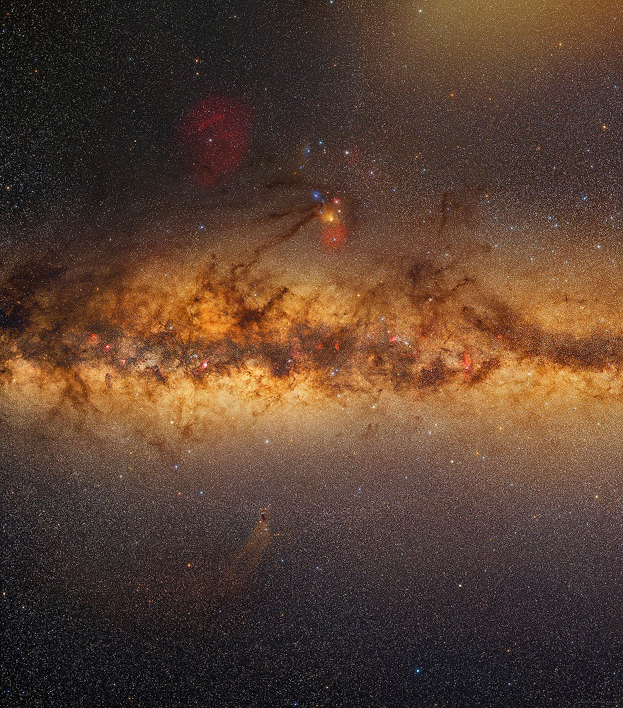 kn-27:  The galactic Center  Copyright: Lorenzo Comolli, Luigi Fontana, Giosuè Ghioldi,