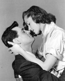 elizabitchtaylor:  Rock Hudson and Lauren