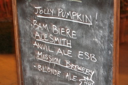 Jolly Pumpkin back on tap!