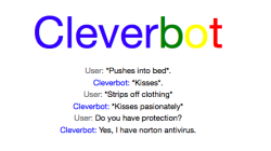 cleverbot:  I don’t remember this 