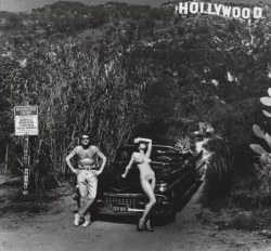  Barbara Edwards and Helmut Newton, Hollywood, 1987