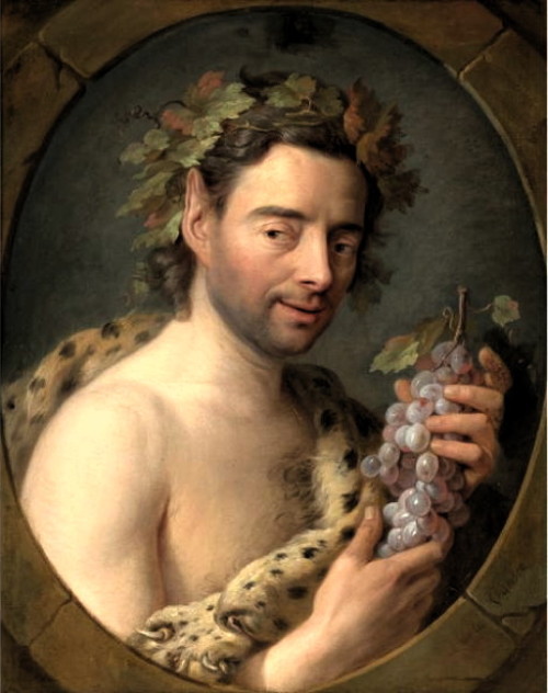 Sex Charles-Andre van Loo, Bacchus, 18th century pictures