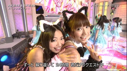 ベストアーティスト2011でAKBが猫耳コスして「うおおおお！！！！」 - お宝エログ幕府