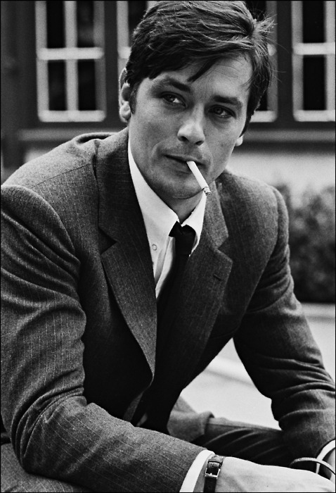 smokingissexy:  Alain Delon