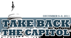 occupyonline:  The 99% Converge on Capitol Hill December 5-9th  Join thousands of 99%-ers who are coming to Washington, DC during the first week of December to take back the Capitol from corporate control. We can have a real impact as Congress deliberates