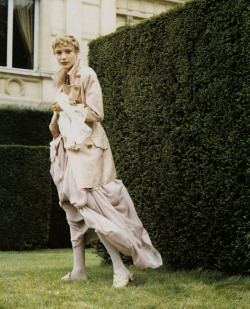  Jaime Rishar photographed by Arthur Elgort for Vogue Italia October 1993 