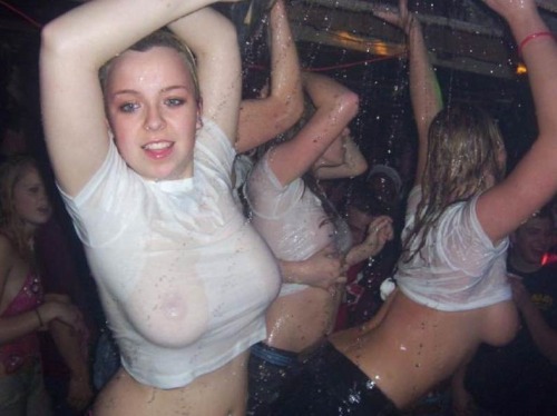 #sexy wet t-shirt contest for #wetwednesday