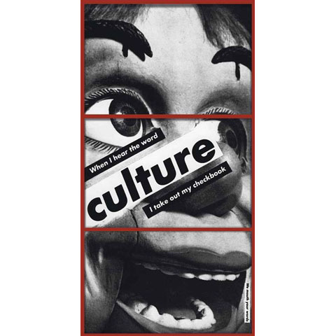 lolitabreathe:Barbara Kruger. “In late 2011, her 1985 photo of a ventriloquist’s dummy,U