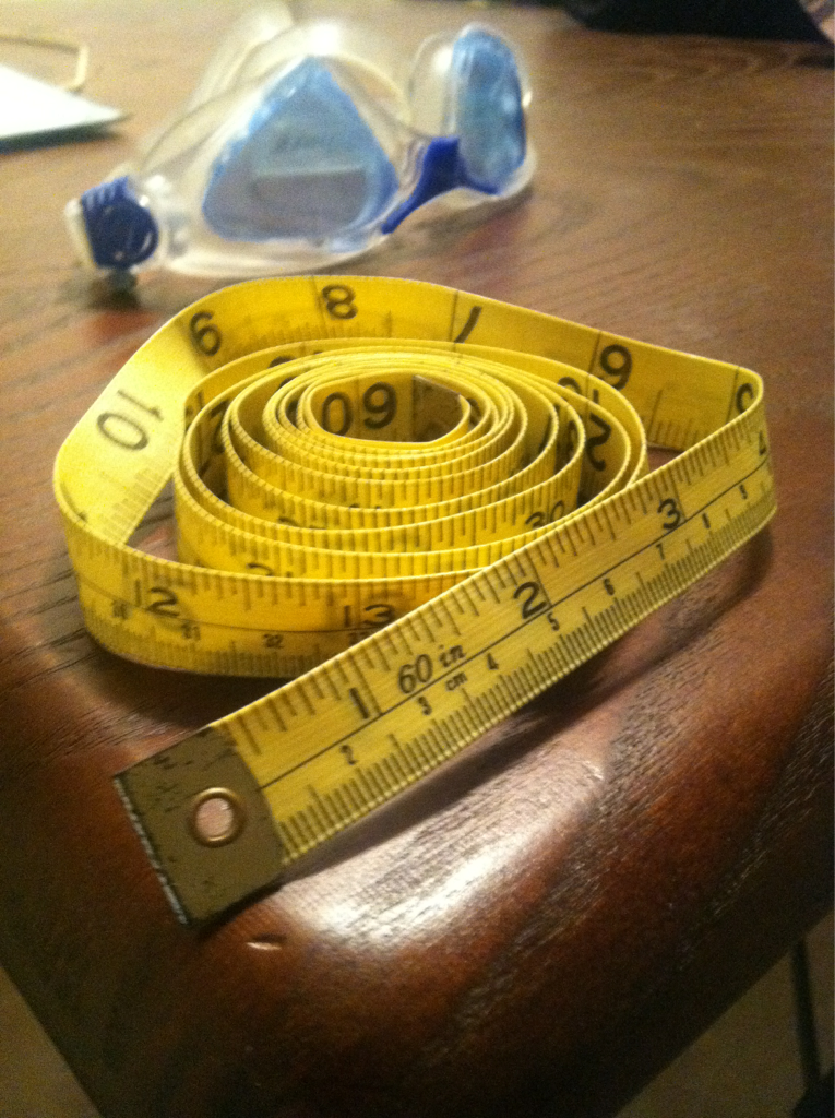 time to measure the guns and keep track of progress!! the only way to go..