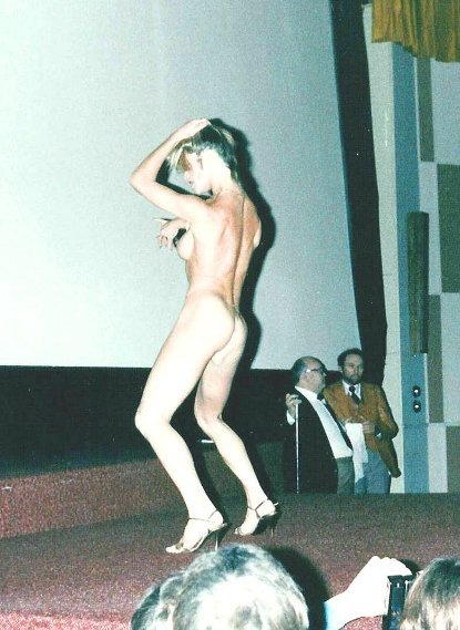 Las Vegas strip show, circa 1982