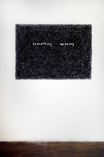 visual-poetry:  “something missing” by jennifer grimyser 