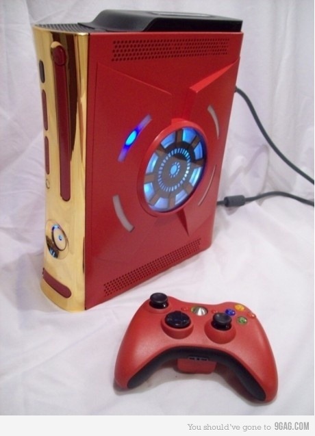 9gag:  Just Iron Man Xbox  ouun *_* m
