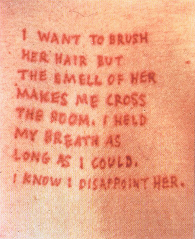 liquidcoma:sukideen:from the ‘lustmord’ series, jenny holzer.