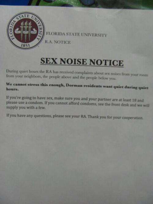 antistellar:  ethiopienne:  etonia:  lilyskywalker:  OMG this is win! HAHAHAHAHA  I like it. “Quiet it down, kids,” and then no condemnation, just: “…and be safe!”  yaknow, if there are no cis-dudes involved you don’t necessarily need a condom.
