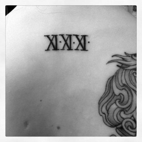 fuckyeahtattoos:re submission// done 11.11.11  - by kyle harding, vancouver :)