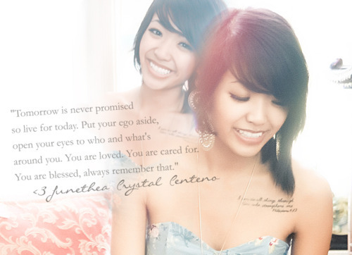chonest:  Happy birthday Junethea Crystal Centeno, RIP&lt;3 