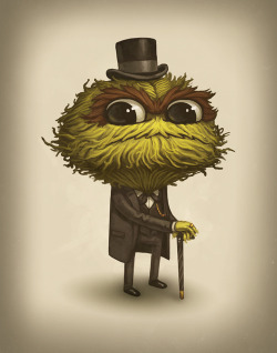 sirmitchell:  Oscar The Grandiose Second piece from the upcoming show “The Lovers, The Dreamers, And Me - A Jim Henson Tribute Exhibition.” at Gallery Nucleus. This was the first idea I had for the show. It took me about 10 tries before I got it