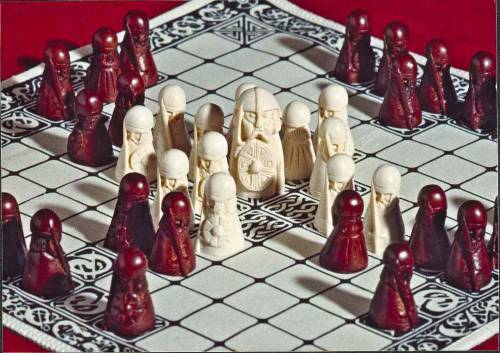 Hnefatafl was a popular game in medieval Scandinavia and was mentioned in several of the Norse Sagas