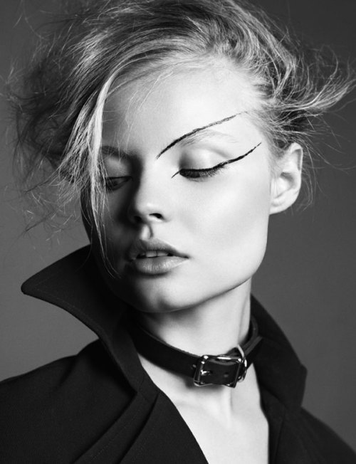 suicideblonde:  Magdalena Frackowiak photographed by Greg Kadel for Numéro #115 