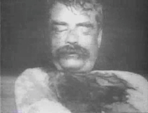 Viva Zapata!   The corpse of Mexican revolutionary Emiliano Zapata, 1919.  
