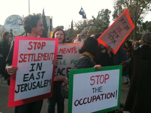 shalom-salaam:Israelis against settlement construction and occupation of the West Bank.