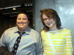Chaz and I at the 2010 Transgender Leadership
