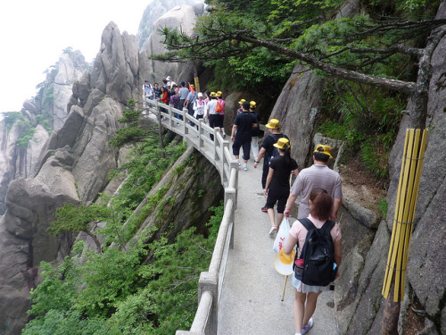 photo by Filip M.A. on Flickr. Huangshan is a mountain range in southern Anhui province in eastern C